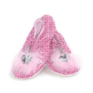 Great pretenders Heart Slipper Pink